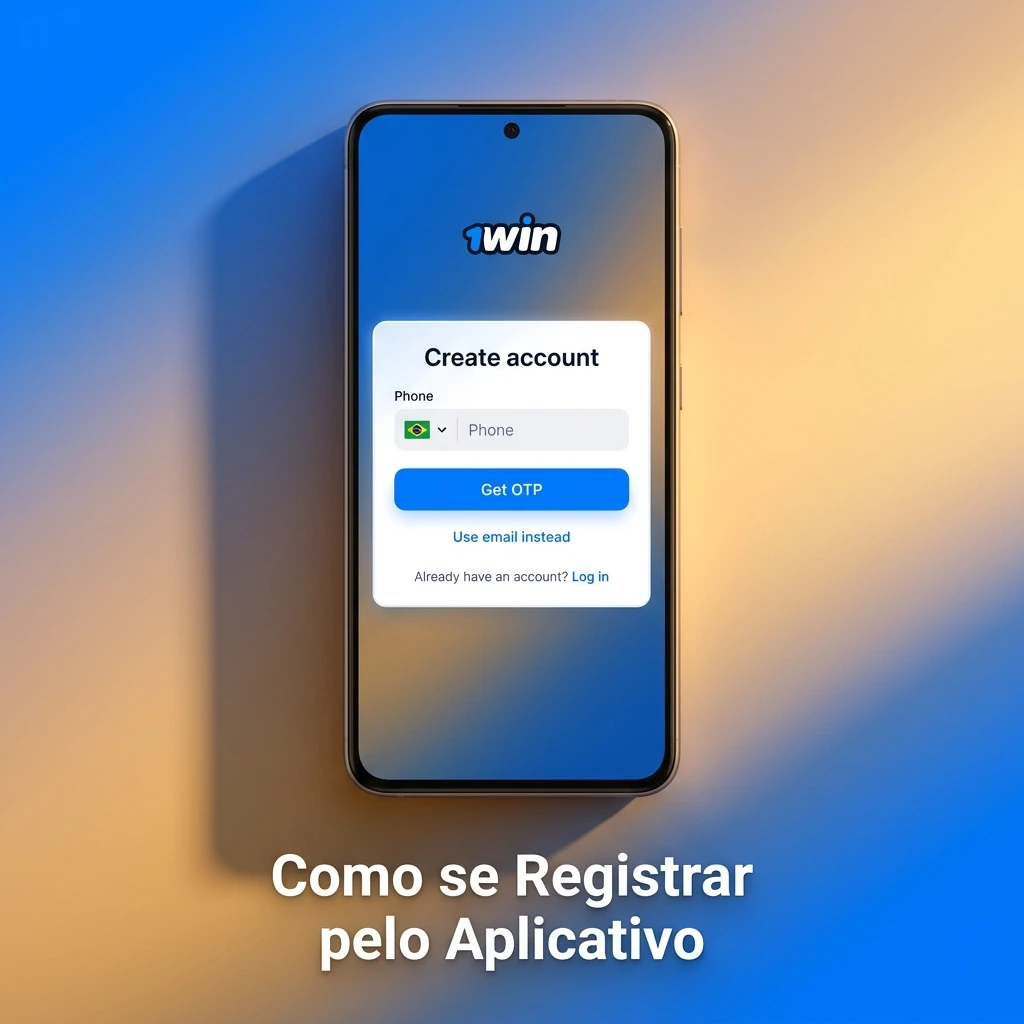 Passo a passo para se registrar no aplicativo 1win em menos de três minutos com acesso completo
