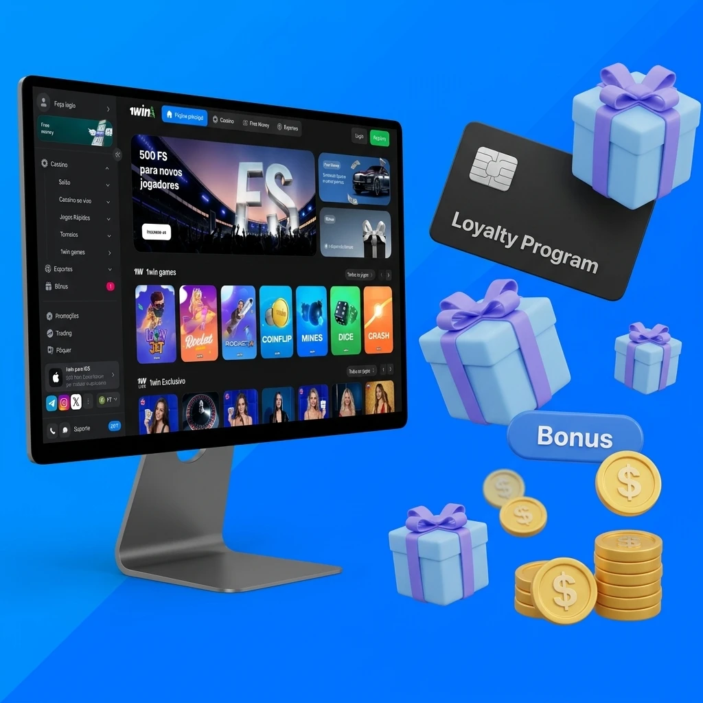 Bônus de boas-vindas 1win: até 500% e 500 rodadas grátis para jogadores de slots