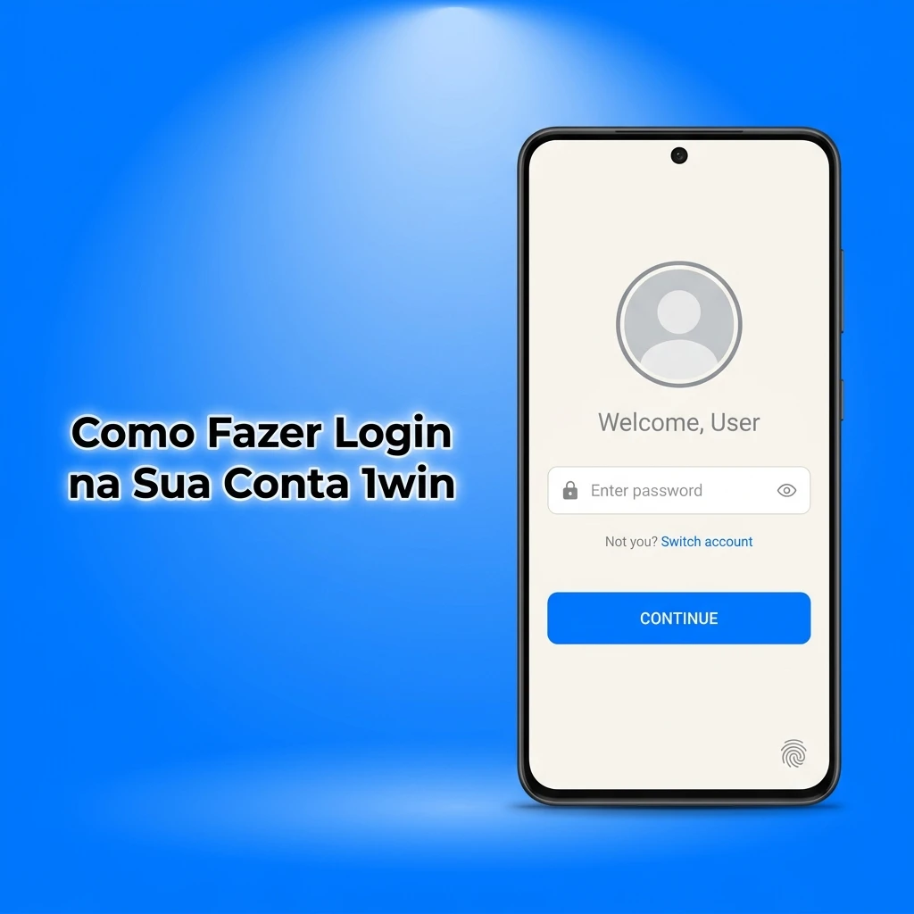 Passo a passo para fazer login na conta 1win pelo site ou aplicativo com autenticação segura