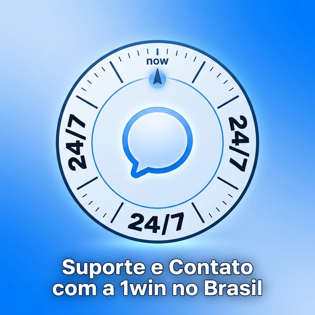 Suporte 1win Brasil disponível 24/7 via chat ao vivo, e-mail, Telegram e redes sociais em português