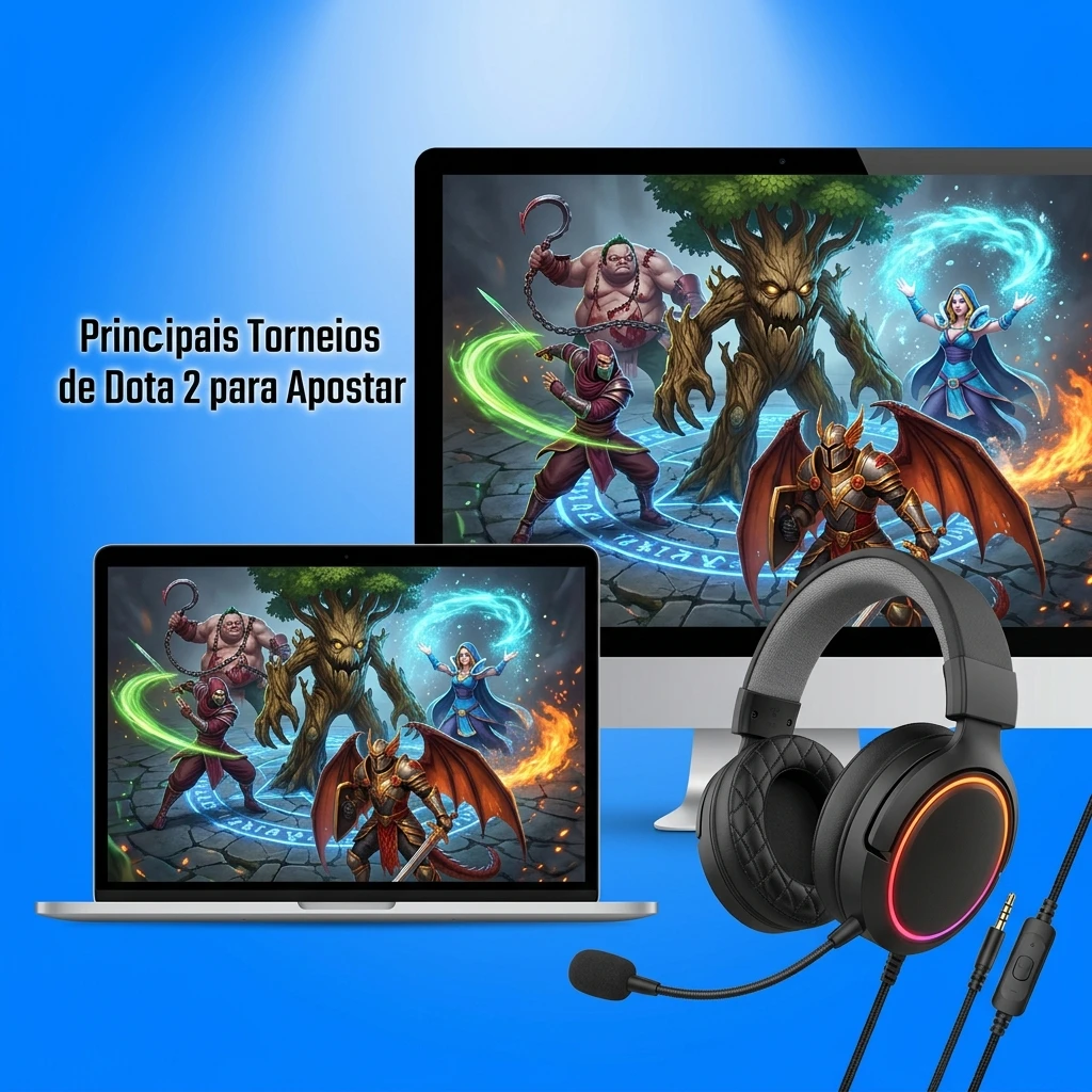 Principais torneios de Dota 2 para apostar: The International, ESL One, PGL Major e mais eventos esports