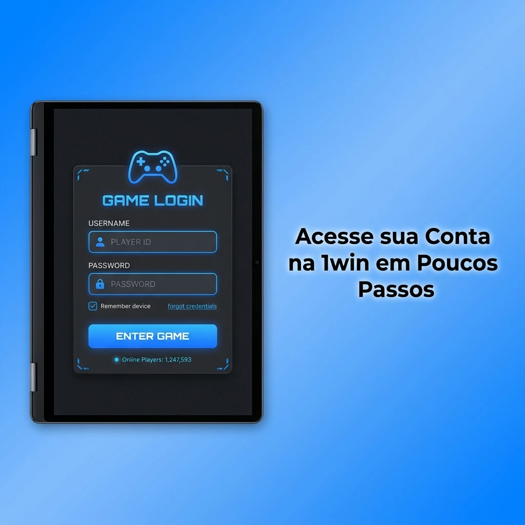 Passo a passo para fazer login na conta 1win via e-mail com acesso rápido a apostas e cassino