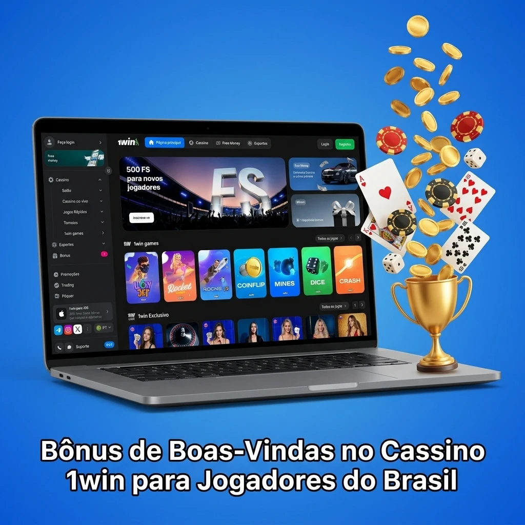 Bônus de boas-vindas 1win Brasil: até 150% nos 4 primeiros depósitos e giros grátis para novos jogadores