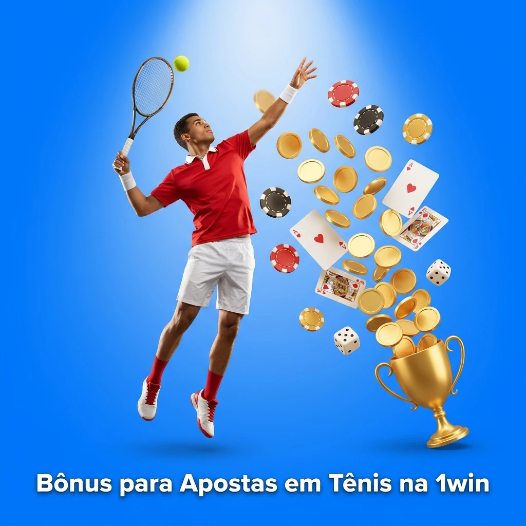 Bônus de boas-vindas 1win para apostas em tênis com rollover e condições de saque explicados