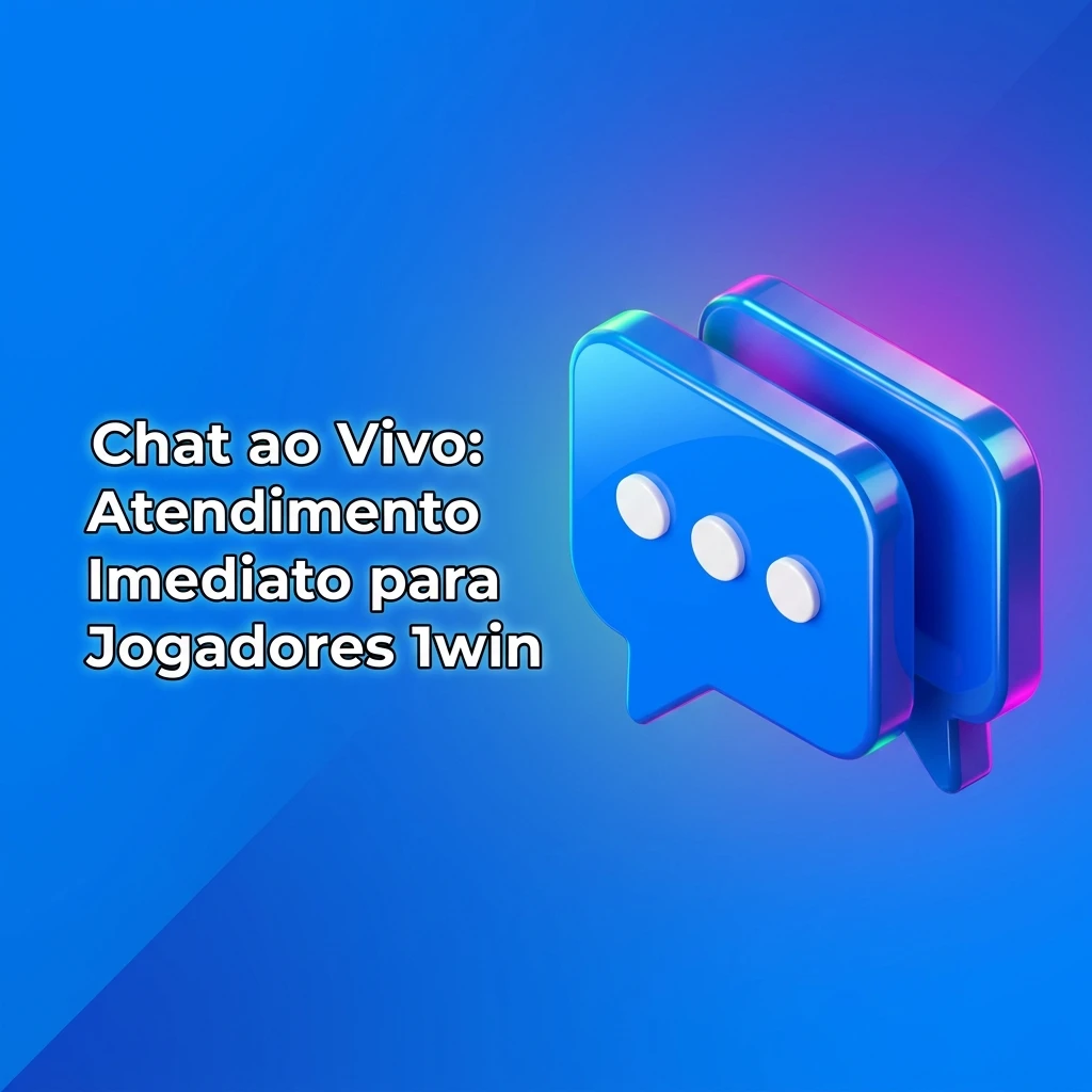 Chat ao vivo 1win com atendente disponível 24/7 para suporte imediato a jogadores em português
