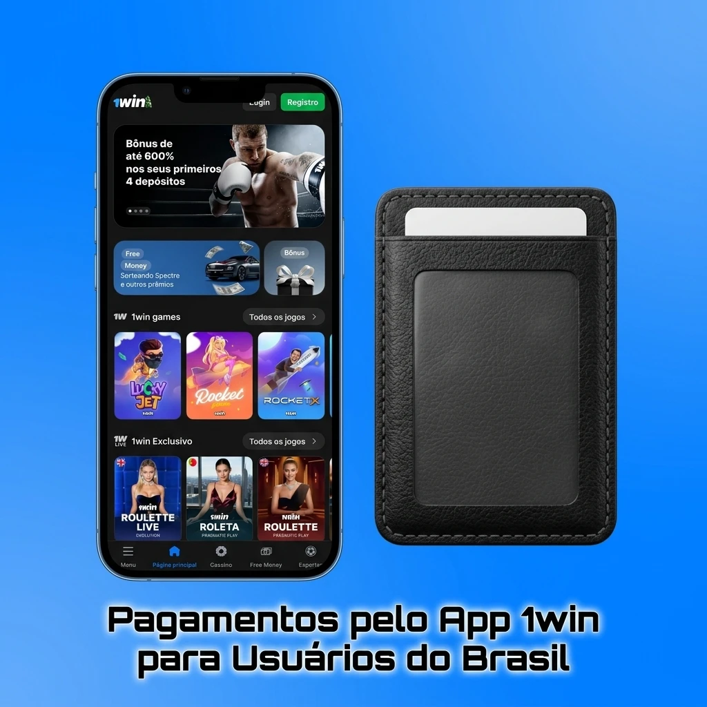 Métodos de pagamento no app 1win para usuários do Brasil: Pix, criptomoedas e mais opções disponíveis