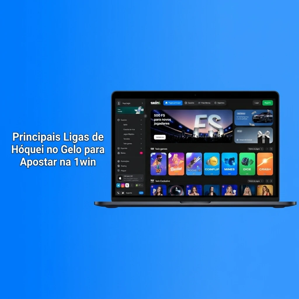 Principais ligas de hóquei no gelo para apostar na 1win: NHL, KHL, IIHF e mais competições disponíveis