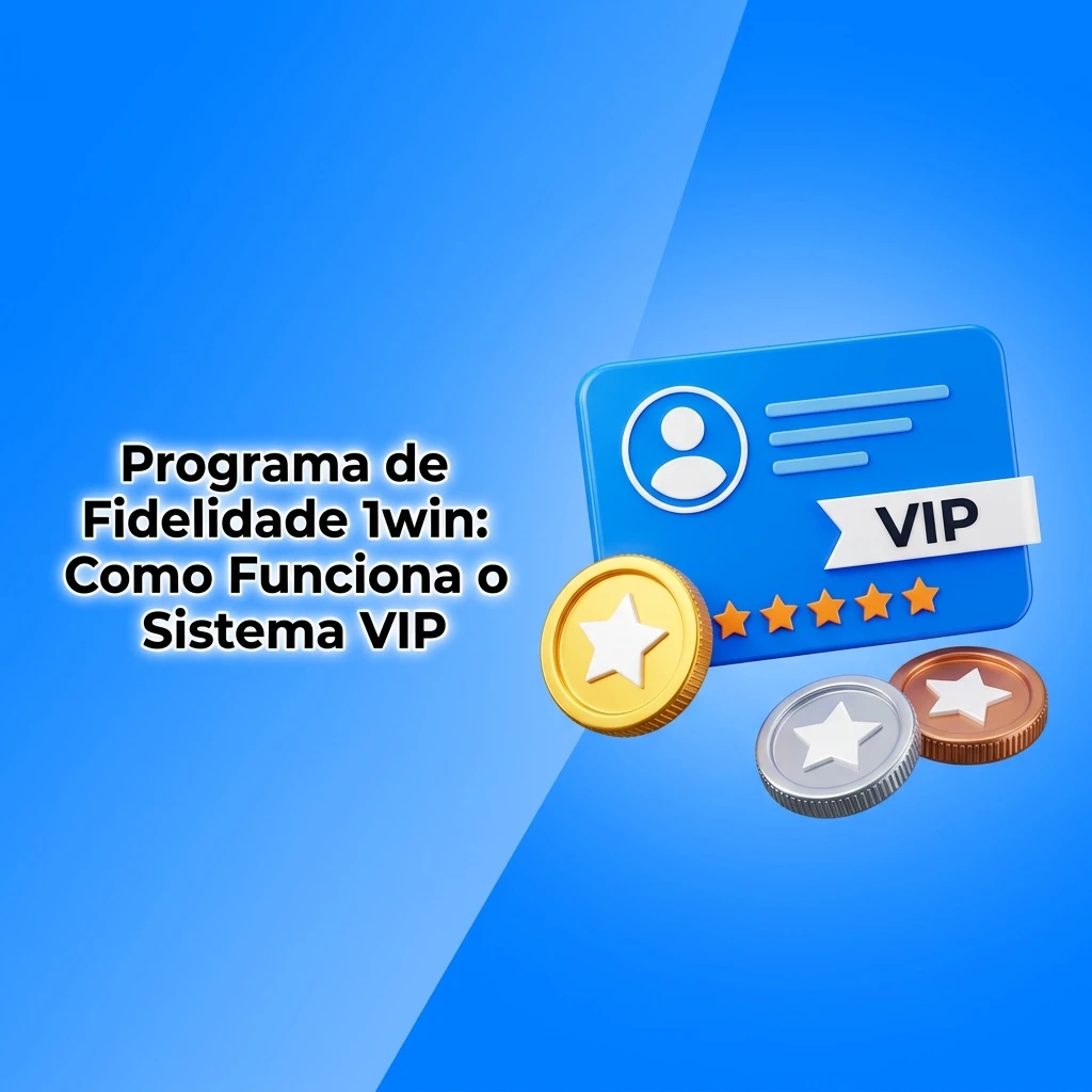 Programa de Fidelidade VIP 1win: acumule pontos apostando e troque por bônus, cashback e benefícios exclusivos