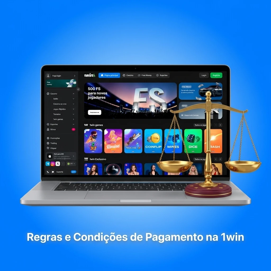 Regras e condições de pagamento na 1win: depósitos, saques, verificação e limites por transação