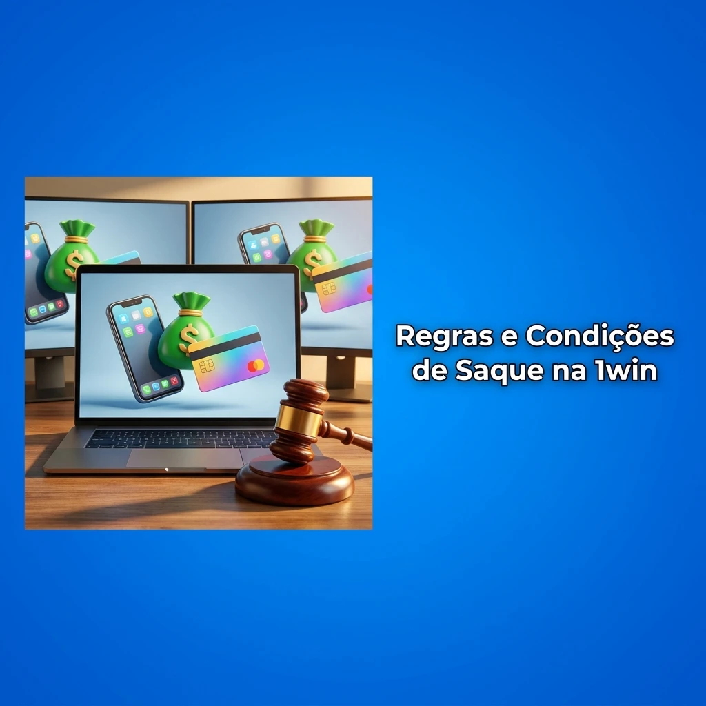 Regras e condições de saque na 1win: verificação KYC, limites de BRL 5 a 50.000 e prazos de processamento.