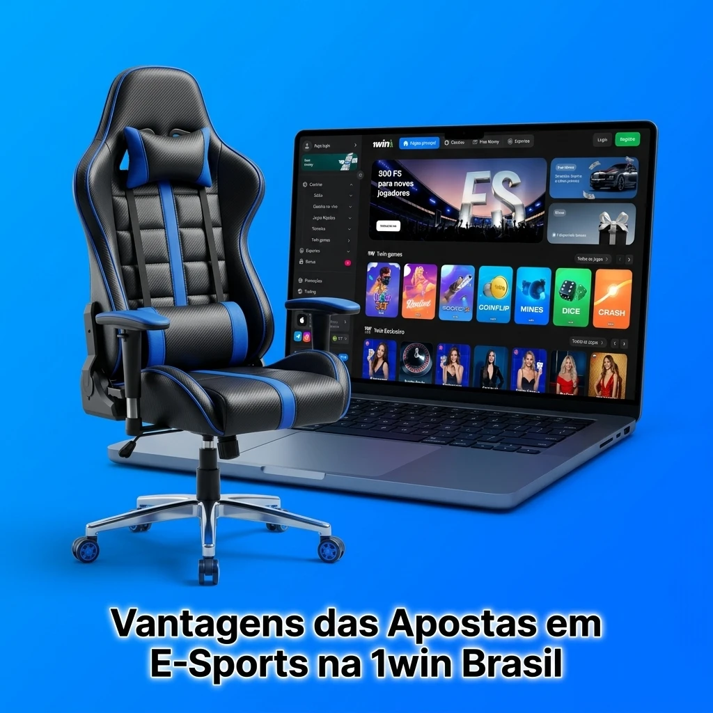 Vantagens das apostas em e-sports na 1win Brasil: odds altas, bônus, Pix e app móvel completo.