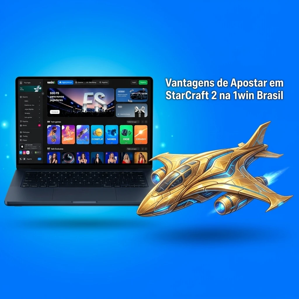 Vantagens de apostar em StarCraft 2 na 1win Brasil: bônus, Pix, suporte 24h e odds competitivas